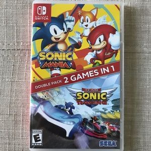 Nintendo Switch Sonic Mania + Team Sonic Racing game